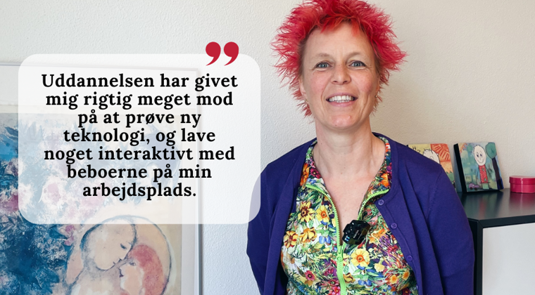 Louise (Pippi), kursist på IKT-uddannelsen 2023/2024