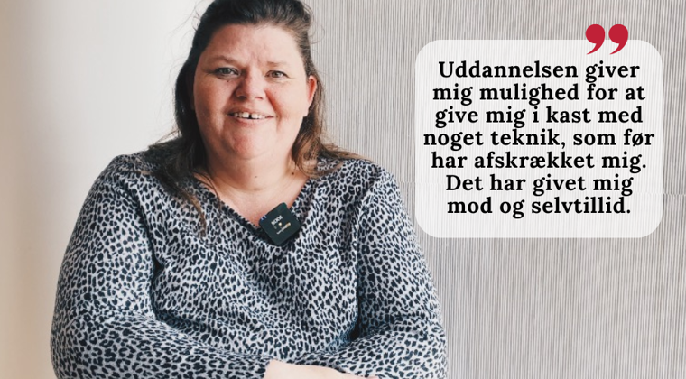 Janne, kursist på IKT-uddannelsen 2023/2024